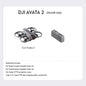 DJI Avata 2 drone and accessories including spare propellers and protective cover