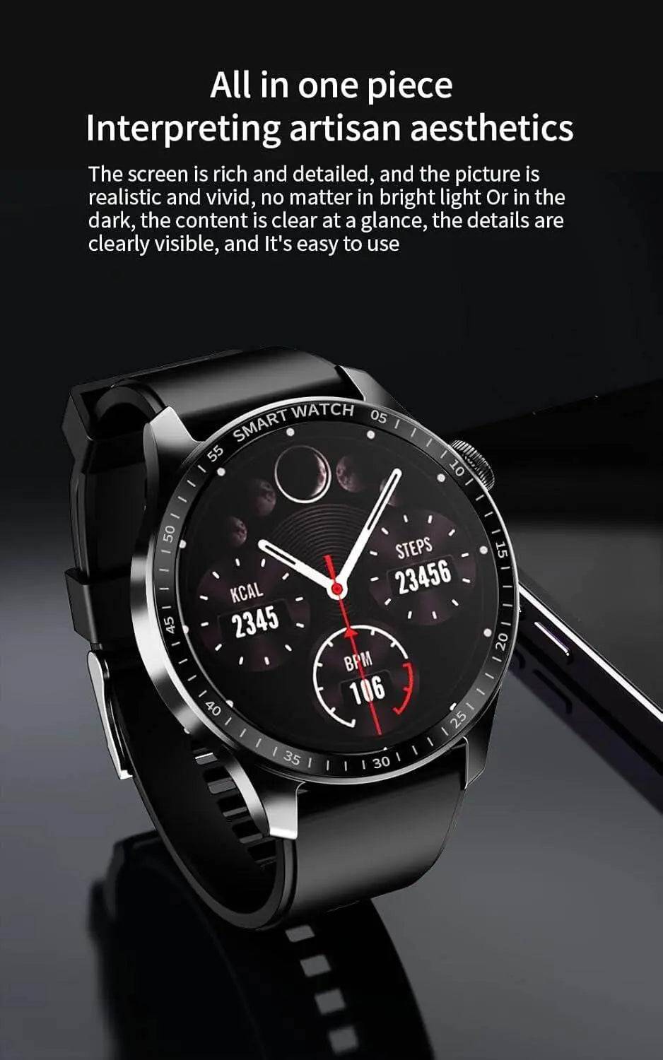Reloj Inteligente para Hombres - Dropea Smartwatch